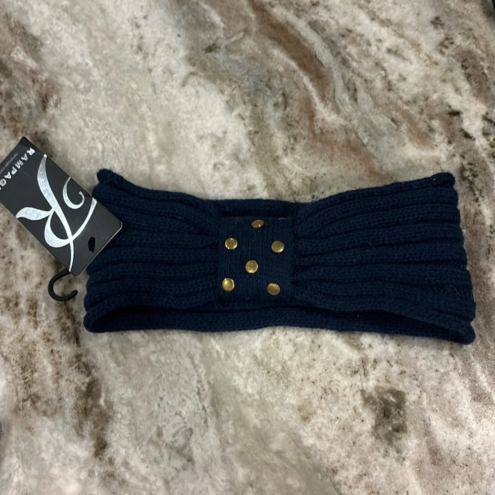 ribbed knit headband - Picture 1 of 5